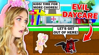 We Escaped The Evil Brookhaven Daycare Roblox