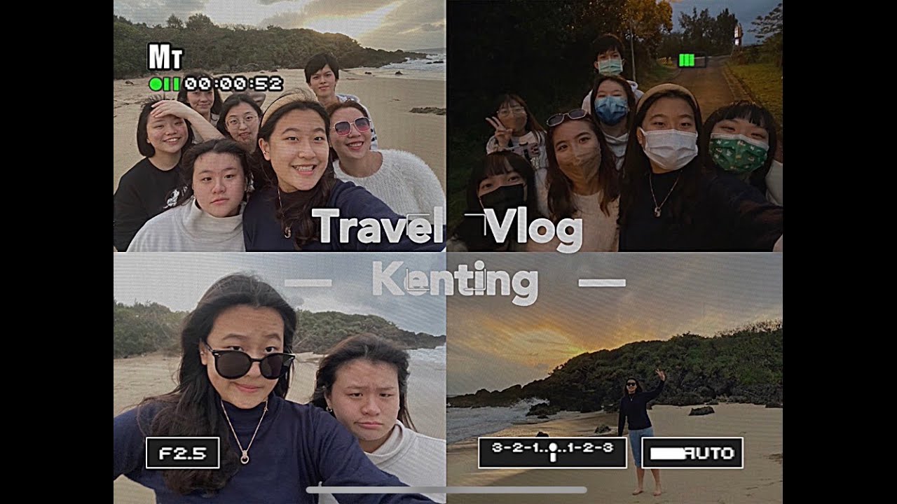 TRAVELING TO THE SOUTHERN TAIWAN KENTING ｜ 2022 travel vlog 🤩❤️‍🔥📷