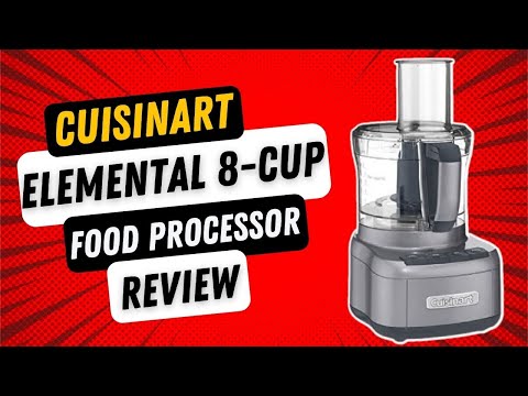 Cuisinart FP-8GMP1 Elemental 8-Cup Food Processor, Gunmetal Review