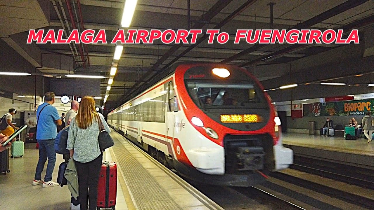 Malaga Airport (AGP) to Fuengirola by train - CHEAP & EFFICIENT