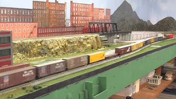 A Look At My Double Track N-Scale Layout