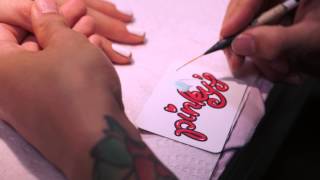 Rita Ora Rimmel London Nail Tutorial Pinky s Nail Salon Toronto