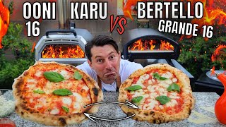 PIZZA OVENS  OONI KARU 16 vs BERTELLO GRANDE 16
