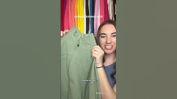 interesting combo 🤔 starting with desert green relaxed fit define jacket  #hintofnattyp #lululemon