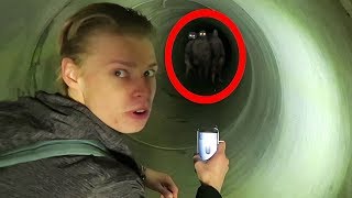 7 SCARIEST Moments Caught on Camera in TUNNELS