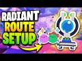 Radiant Slime Route Setup