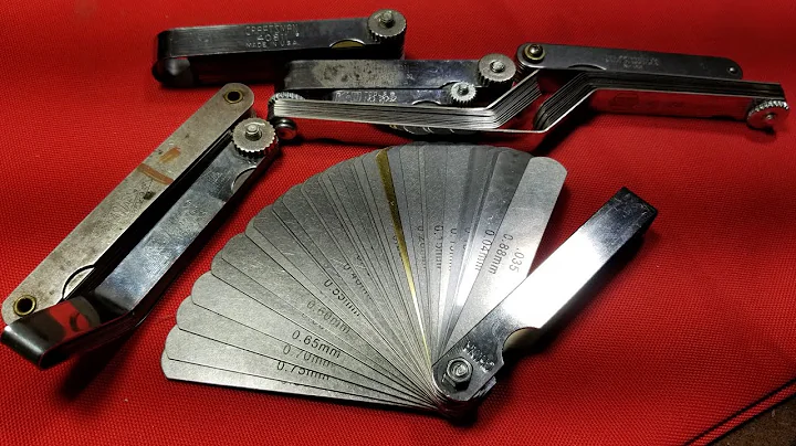 Feeler Gauge Review & Comparison, Craftsman/Starrett/Napa K-D/Pittsburg