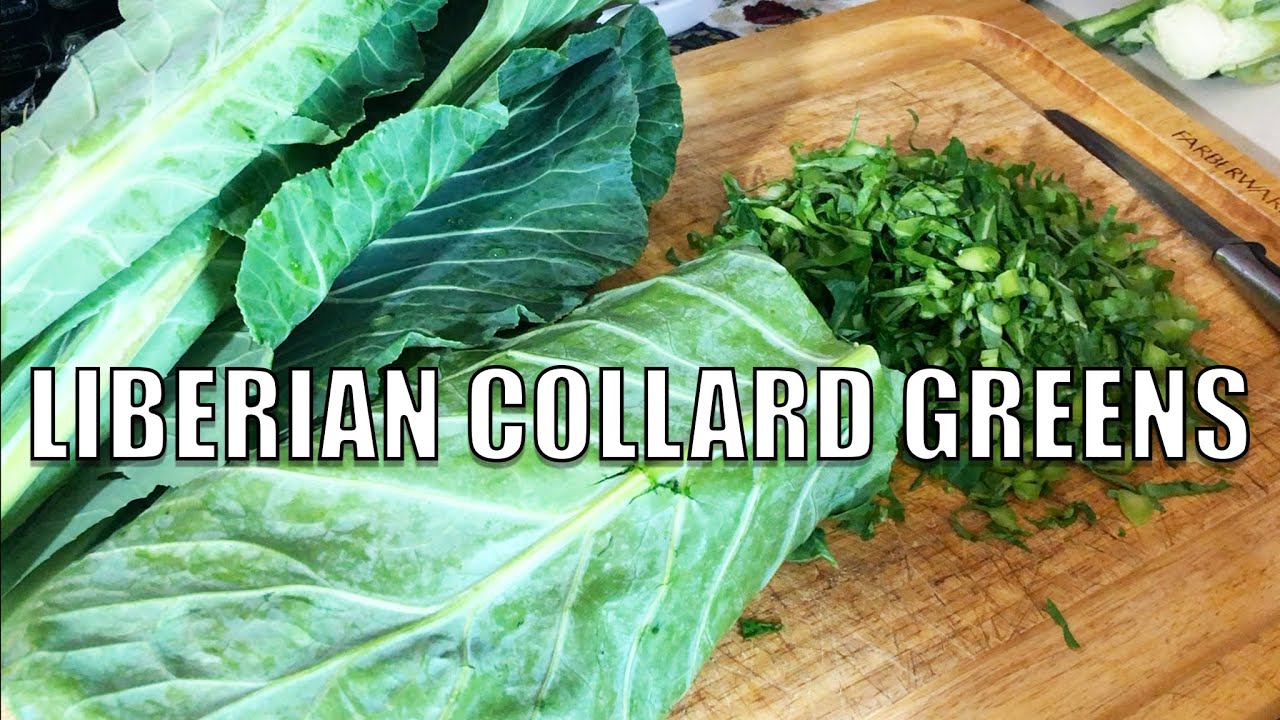 ⁣African Food | How to Cook Liberian Style Collard Greens | Collard Greens Recipe
