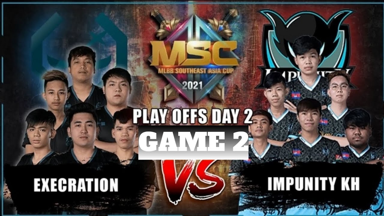 EXECRATION VS IMPUNITY KH - GAME 2 | MSC PLAYOFFS DAY 2