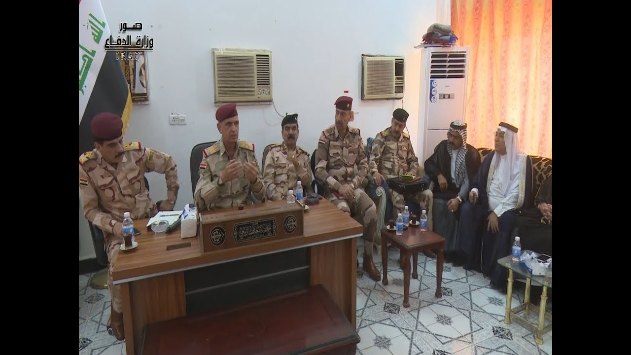 رئيس أركان الجيش يتفقد قيادة عمليات ديالى