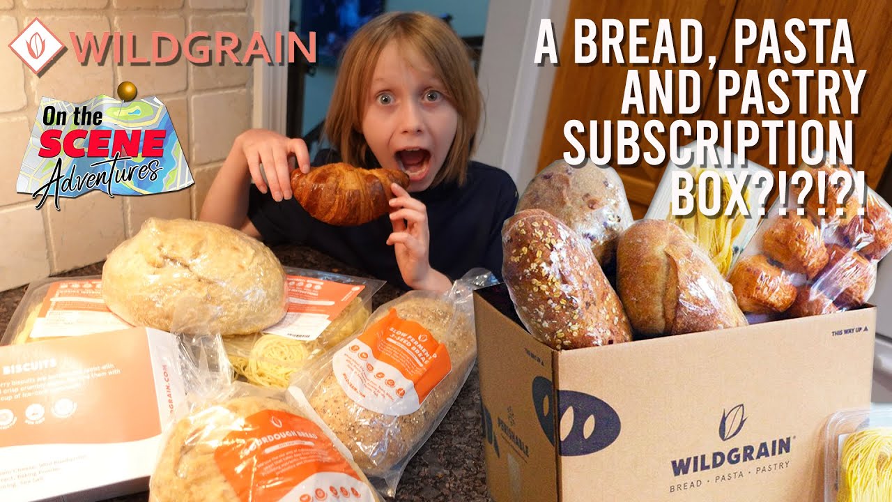 Checking out our 1st WILDGRAIN Subscription Box! Breads, Pastries