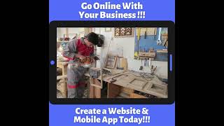 Create a website and mobile for your carpentry business - Appy Pie screenshot 1