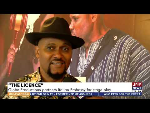 "The License": Globe Productions partners Italian Embassy for a stage play