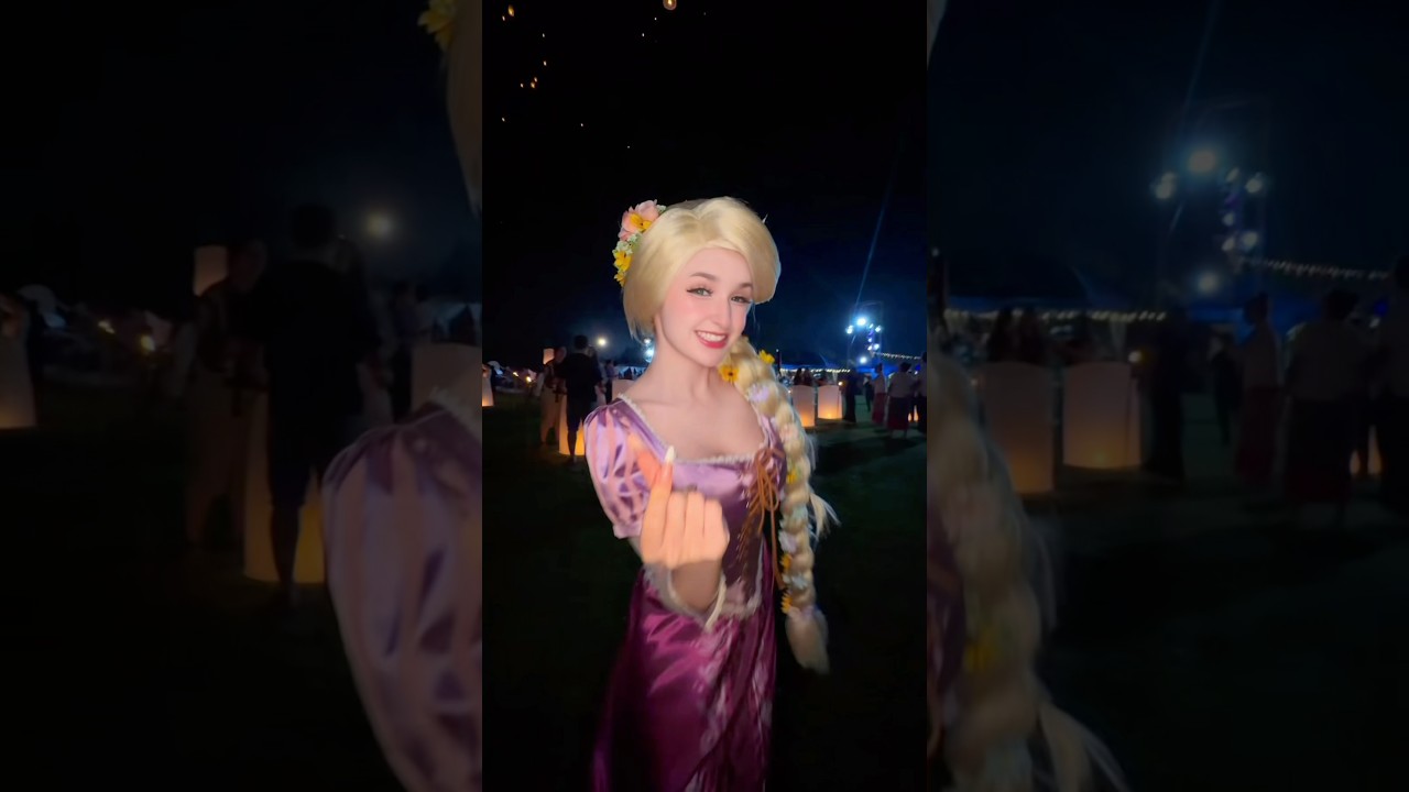 Would you want to go to a lantern festival with me? 😍😘❤️ #anime #cosplay #disney