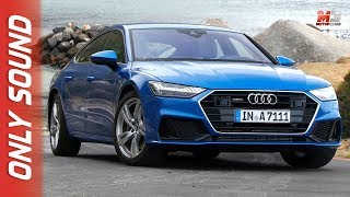 New audi A7 sportback 2018 - sudafrica - first test drive only sound