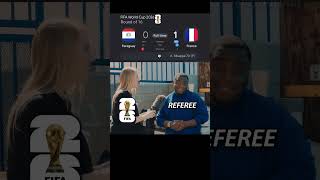 Referee Paraguay vs France 0-1 | #FIFAWorldCup2026