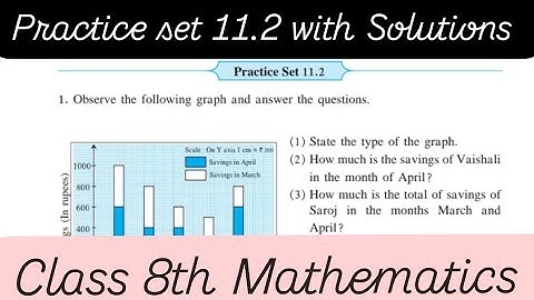 सराव संच ११.२ उत्तरांसह l इयत्ता आठवी l गणित l महाराष्ट्र राज्य मंडळ l 