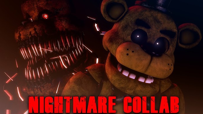 NateWantsToBattle: Nightmare [FNaF LYRIC VIDEO] FNaF Song 