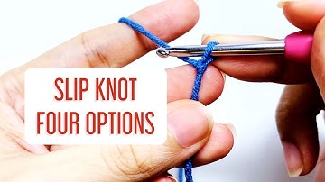 MÓC LEN CƠ BẢN: 4 cách tạo nút thắt mở đầu chuỗi móc xích | NoLi Handmade