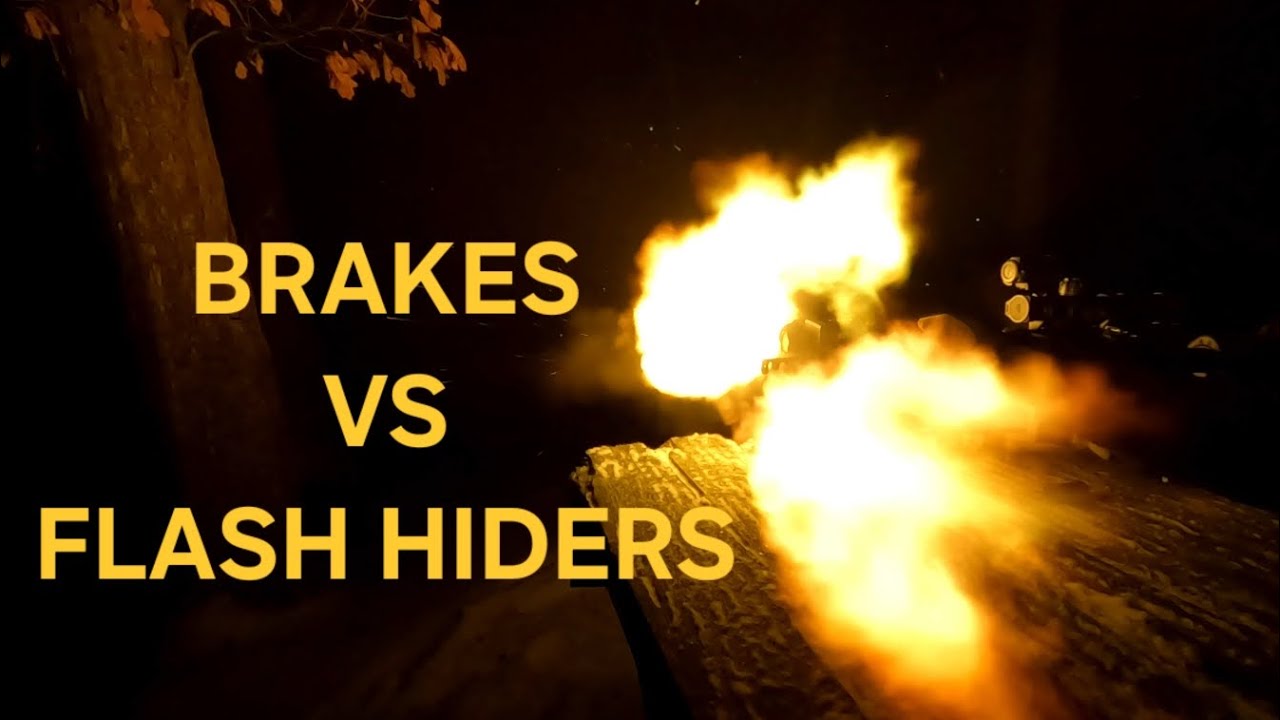 Suppressors: Brakes VS Flash Hiders. What should you choose?