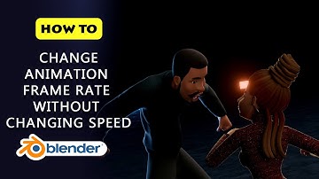 How to change Animation frame rate without changing speed in Blender