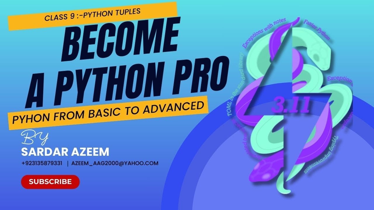 Sets and Tuples In Python - YouTube