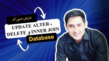 30 - آموزش دستورات  ALTER، UPDATE، INNER JOIN و DELETE در اسکیوال | ALTER, UPDATE,INNER JOIN in SQL