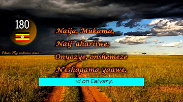 Hymn 180 Mpuriir' eiraka ryawe English: I hear thy welcome voice Lyrics