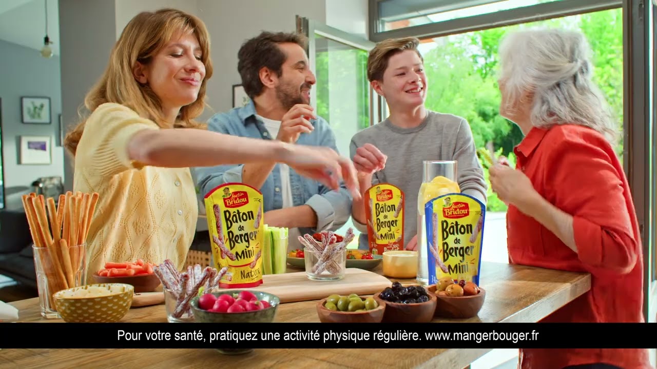 Publicité Justin Bridou - été 2024