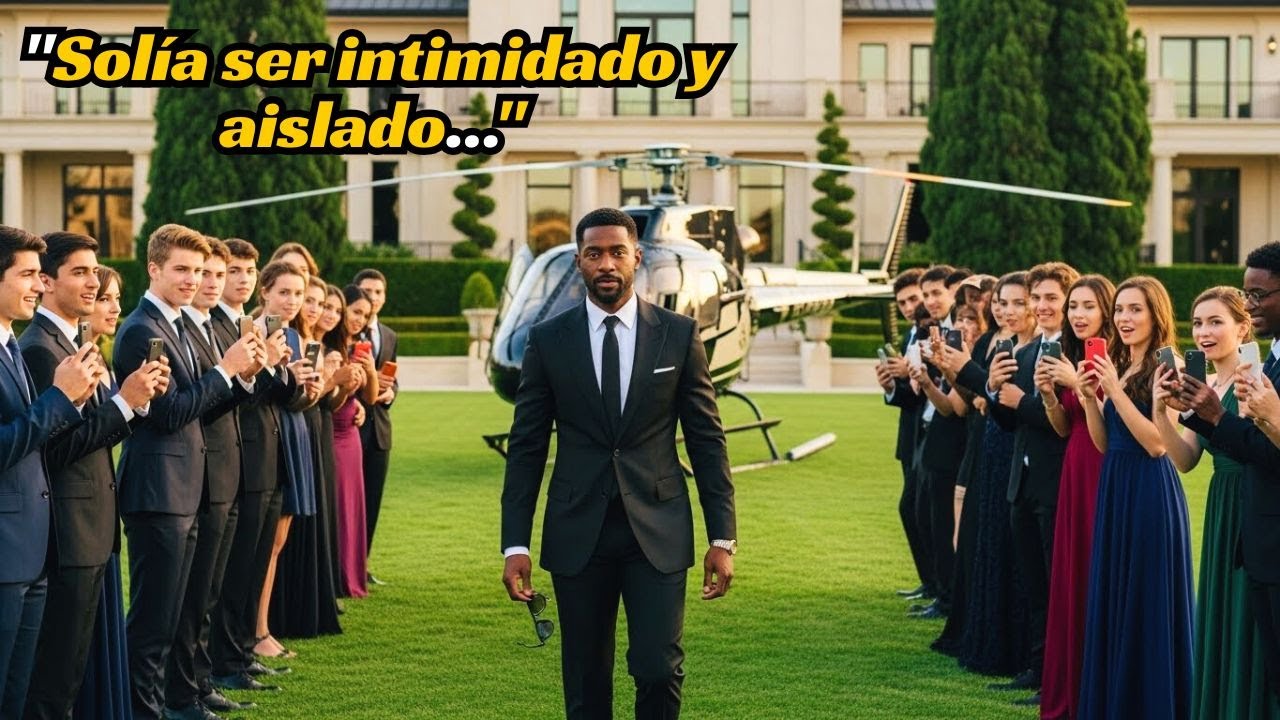 Se Burlaron del “Perdedor Negro” de la Clase en la Reunión de 10 Años... ¡Llegó en HELICÓPTERO