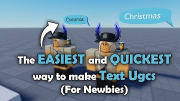 How to EASILY make a Text UGC!!