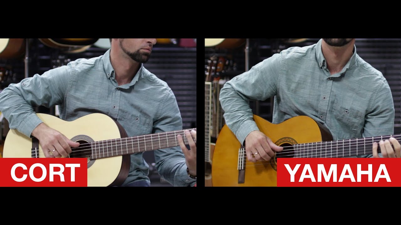 Yamaha C40 vs Cort AC100 🎸 Guitar PARTY - YouTube