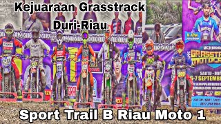Kejuaraan Motocrossgrtrack Piala Bra Duri-Riau Rizki Said 12 Finish Posisi Pertama