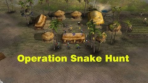 General Zero Hour Custom Mission - Operation Snake Hunt