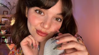 Up Close Fast and Aggressive ASMR ( Whispers, Tapping, Mouth Sounds, Hand Sounds, + )