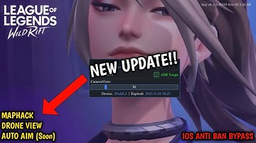 Cheat League of Legends: Wild Rift 6.3 IOS & Android Support