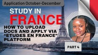 Campus France appli: how to apply step by step & navigate the #etudesenfranceplatform #studyinfrance screenshot 2