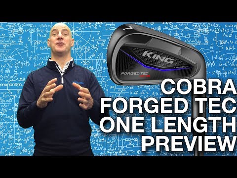 Cobra KING Forged TEC ONE Length Irons Preview - YouTube