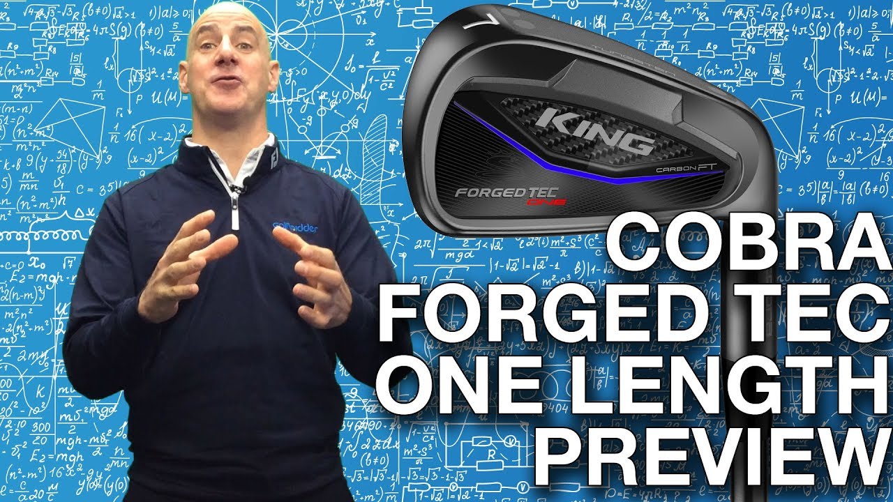 Cobra KING Forged TEC ONE Length Irons Preview - YouTube