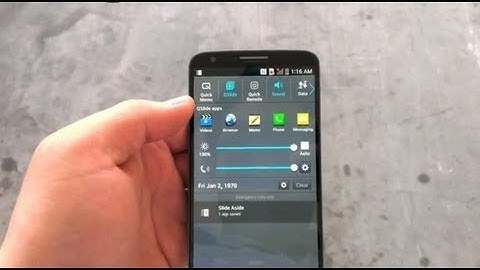 LG G2 - Hands On Video