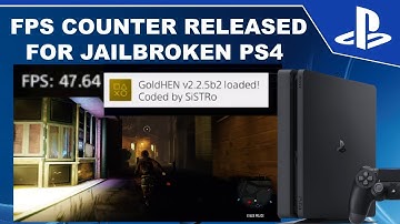 PS4 GoldHEN v2.2.5b2 Released, Adds FPS Counter