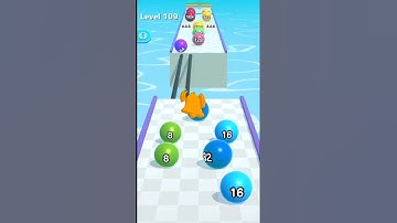 Ball run 2048 level 109