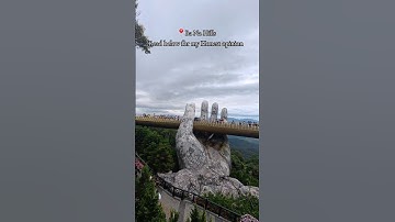 Ba Na Hills in 30 Seconds! 🇻🇳 Golden Bridge & More!