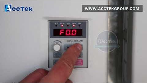 Acctek Fuling inverter parameter setting