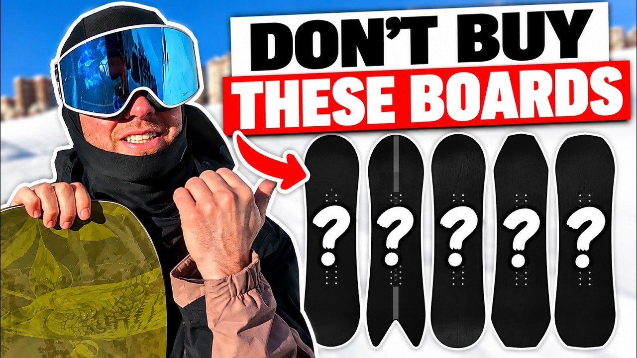 DON'T Buy These Snowboards If You're a Beginner