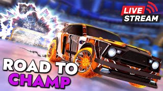 🔴 Playing WITH Viewers Rocket League | Road to Champ | Rocket League Live Play !play !discord