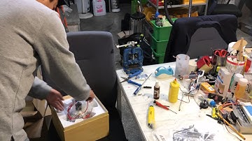 ASP FS400AR Four Stroke 5 Cylinder Glow Engine