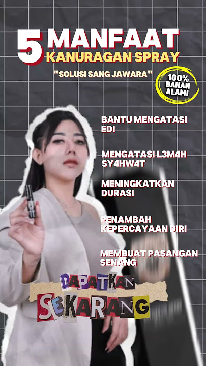 5 Manfaat Kanuragan Spray #spraykanuragan #viralvideo