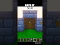 Insane door design in Minecraft #minecraft #shorts