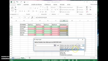 Formato condicional y validacion de datos en excel